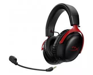 Наушники беспроводные HyperX Cloud III Wireless Black-Red (77Z46AA)