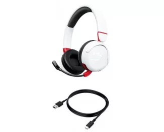 Наушники беспроводные HyperX Cloud Mini Wireless White (7G8F2AA)