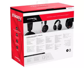 Наушники беспроводные HyperX Cloud Stinger 2 Wireless Black (676A2AA)