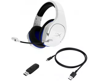 Наушники беспроводные HyperX Cloud Stinger Core Wireless Gaming Headset for PlayStation White (4P5J1AA)
