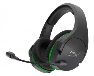 Наушники беспроводные HyperX Cloud Stinger Core Xbox Wireless Grey/Green (4P5J0AA)