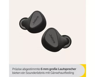 Наушники беспроводные JABRA Elite 5 Titanium Black (100-99181700-98)