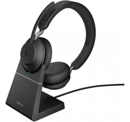 Наушники беспроводные Jabra Evolve2 65 MS Stereo Stand Black (26599-999-989)