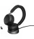 Наушники беспроводные Jabra Evolve2 75 MS Stereo USB-A + with Charging Stand Black (27599-999-989)
