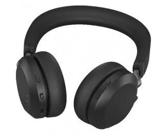 Наушники беспроводные Jabra Evolve2 75 MS Stereo USB-A + with Charging Stand Black (27599-999-989)