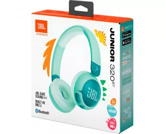 Наушники беспроводные JBL JR320BT Green (JBLJR320BTGRN)