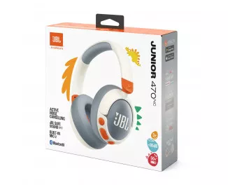 Наушники беспроводные JBL Junior 470NC White (JBLJR470NCWHT)