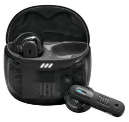 Наушники беспроводные JBL Tune Flex 2 Ghost Black (JBLTFLEX2GBLK)