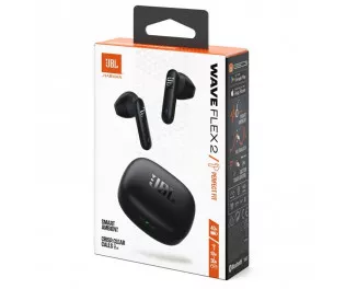 Наушники беспроводные JBL Wave Flex 2 Black (JBLWFLEX2BLK)