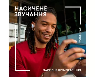 Наушники беспроводные Logitech FITS Black (985-001182)