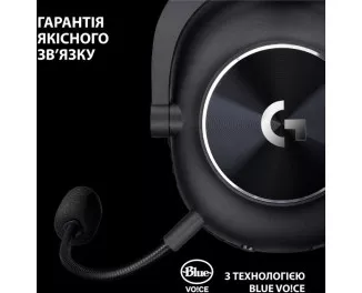 Наушники беспроводные Logitech G Pro X 2 Lightspeed Wireless Black (981-001263)