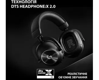 Наушники беспроводные Logitech G Pro X 2 Lightspeed Wireless Black (981-001263)