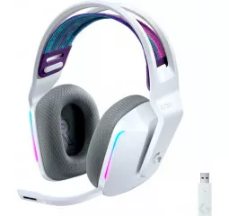 Наушники беспроводные Logitech G733 Lightspeed Wireless RGB White (981-000883)