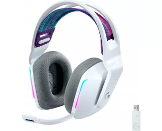 Наушники беспроводные Logitech G733 Lightspeed Wireless RGB White (981-000883)