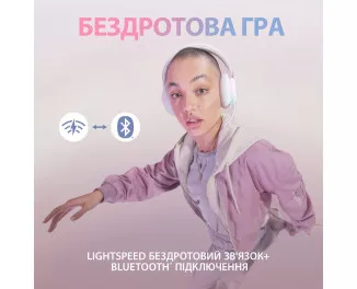Навушники бездротові Logitech G735 Off White (981-001083)