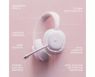 Навушники бездротові Logitech G735 Off White (981-001083)