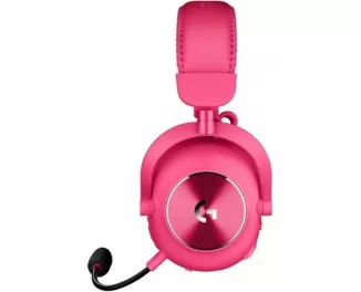 Наушники беспроводные Logitech Pro X 2 Lightspeed Wireless Magenta (981-001275)