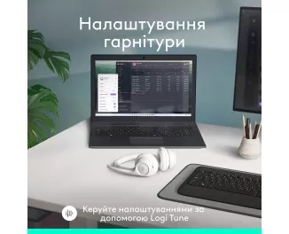 Наушники беспроводные Logitech Zone 300 Wireless Off-White (981-001417)