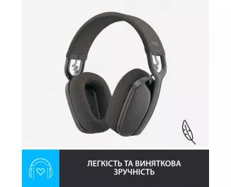 Наушники беспроводные Logitech Zone Vibe 100 Graphite (981-001213)