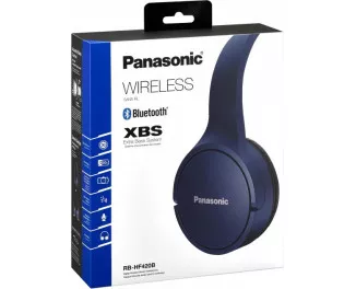 Наушники беспроводные Panasonic RB-HF420BGEA Blue
