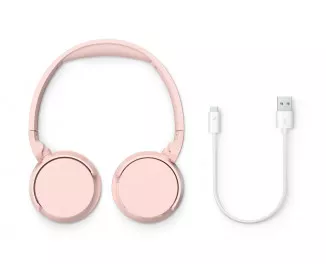 Наушники беспроводные PHILIPS TAH4209 Pink