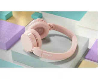 Наушники беспроводные PHILIPS TAH4209 Pink