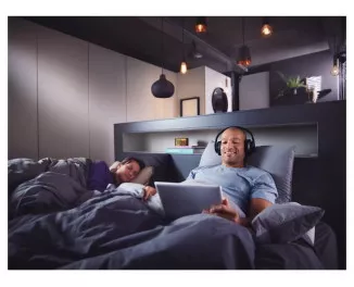 Наушники беспроводные PHILIPS TAH6206 Black (TAH6206BK)