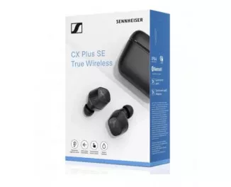 Наушники беспроводные Sennheiser CX Plus SE True Wireless Black (509247)