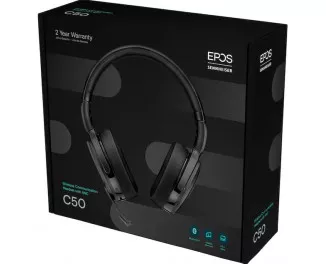 Бездротові навушники Sennheiser EPOS C50 ANC Black (1001147)