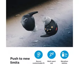 Наушники беспроводные Sennheiser Momentum Sport Graphite (700305)