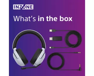 Наушники беспроводные Sony Inzone H5 White (WHG500W.CE7)