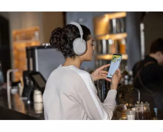 Бездротові навушники Sony WH-1000XM5 Silver