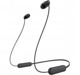 Бездротові навушники Sony WI-C100 Black (WIC100B.CE7)