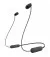 Наушники беспроводные Sony WI-C100 Black (WIC100B.CE7)