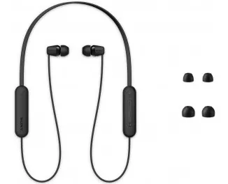 Наушники беспроводные Sony WI-C100 Black (WIC100B.CE7)