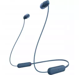 Бездротові навушники Sony WI-C100 Blue (WIC100L.CE7)