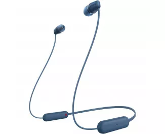 Бездротові навушники Sony WI-C100 Blue (WIC100L.CE7)