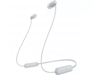 Бездротові навушники Sony WI-C100 White (WIC100W.CE7)