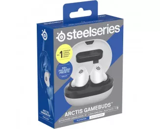 Наушники беспроводные SteelSeries Arctis GameBuds White (61682)