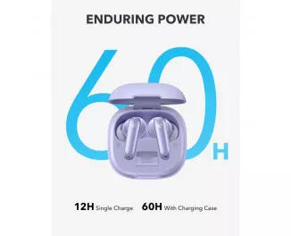 Наушники беспроводные TWS Anker Soundcore P40i Purple (A3955GQ1)
