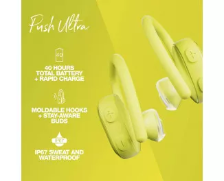 Наушники беспроводные TWS SkullCandy Push Ultra True Electric Yellow (S2BDW-N746)