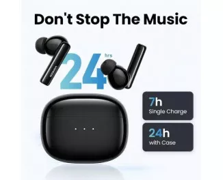 Наушники беспроводные UGREEN WS106 HiTune T3 Active Noise-Cancelling Wireless Earbuds (Black)(UGR-90401)