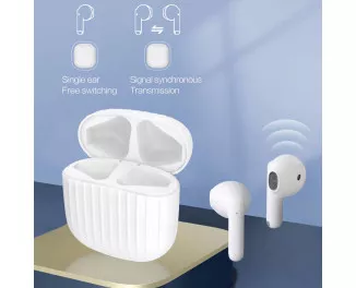 Навушники бездротові Xiaomi MiiiW Conch True Wireless Earphone W200 White (MWTW04)
