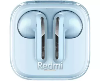 Навушники бездротові Xiaomi Redmi Buds 6 Active Transparent Blue BHR8394GL