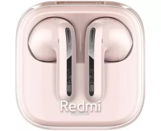 Навушники бездротові Xiaomi Redmi Buds 6 Active Transparent Pink BHR8395GL