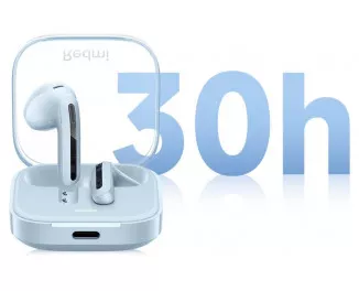Наушники беспроводные Xiaomi Redmi Buds 6 Active White (BHR8391GL, BHR8389CN)
