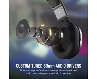 Наушники Corsair HS35 Surround v2 Multiplatform Gaming Headset Black (CA-9011386-EU)