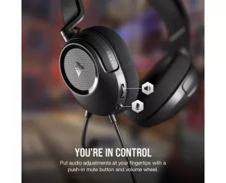 Наушники Corsair HS35 Surround v2 Multiplatform Gaming Headset Black (CA-9011386-EU)