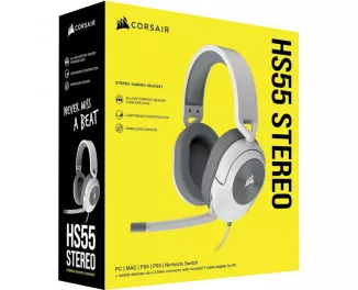 Наушники Corsair HS55 Stereo Headset White (CA-9011261-EU)