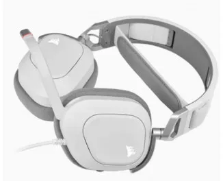 Наушники Corsair HS80 RGB USB Headset White (CA-9011238-EU)